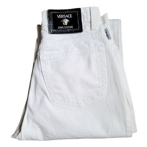 Versace Vintage White Jeans